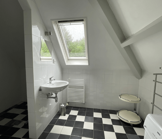 Vakantiehuisje Sint-Jansberg badkamer
